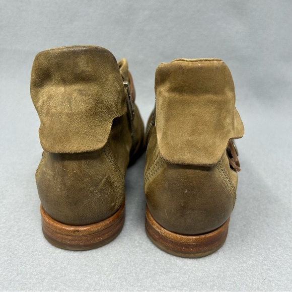 A.S. 98 Bryan Distressed Tan Leather Ankle Boots, Women’s Size EU 36/US 5.5-6. - Picture 8 of 12